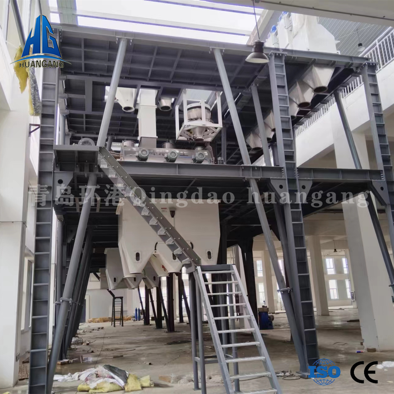 阶梯式干粉砂浆设备